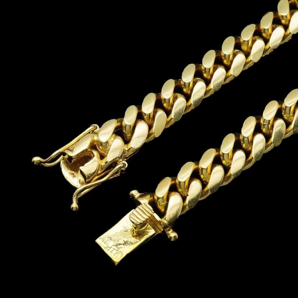 Solid 14k Yellow Gold 9mm Miami Cuban Curb Mens Bracelet 85” Heavy Wjd Exclusives 1837